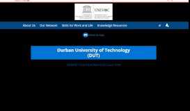 
							         DUT - UNESCO-UNEVOC Network Portal								  
							    