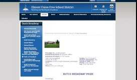 
							         Dutch Broadway / School Overview - Elmont Union Free School District								  
							    
