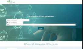 
							         DV-Treff: SAP Jobs - SAP Stellenangebote - SAP Berater Jobs								  
							    