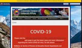 
							         DVA | - Colorado.gov								  
							    