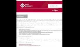 
							         DVA News - Australian Association of Social Workers								  
							    