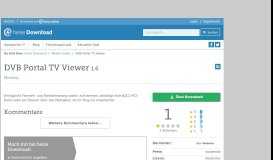 
							         DVB Portal TV Viewer | heise Download								  
							    