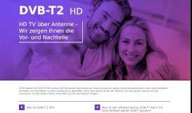 
							         DVB-T2 HD - Fragen und Antworten zum HD-TV über Antenne								  
							    