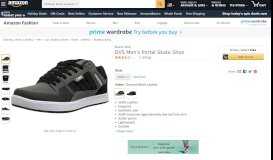 
							         DVS Men's Portal Skate Shoe: Shoes - Amazon.com								  
							    