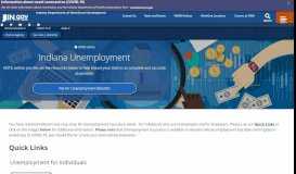 
							         DWD: Indiana Unemployment - IN.gov								  
							    