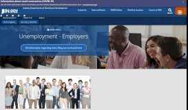 
							         DWD: Unemployment for Employers - IN.gov								  
							    