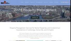
							         DWM Property Management								  
							    