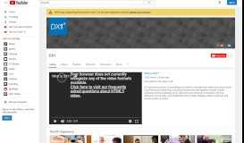 
							         DX1 - YouTube								  
							    