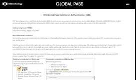 
							         DXC Global Pass MFA								  
							    