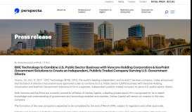 
							         DXC Technology to Combine U.S. Public Sector Business with ...								  
							    