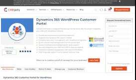 
							         Dynamics CRM Customer Portal in WordPress, Dynamics 365 ...								  
							    