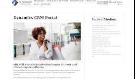 
							         Dynamics CRM Portal - Mit Self Service Kundenbindungen fördern								  
							    