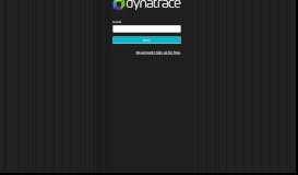 
							         Dynatrace eServices :: Request for Dynatrace User Account Login								  
							    