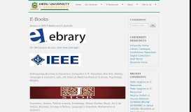 
							         E-Books - Reuben Marambii Library - Meru University of Science and ...								  
							    