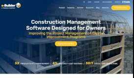 
							         e-Builder: Construction Management Software								  
							    