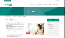 
							         E-Campus - Sarina Russo Institute								  
							    