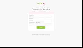 
							         E-CARE Portal By ZONG - Login								  
							    
