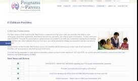 
							         E-Childcare Providers – Programs For Parents								  
							    