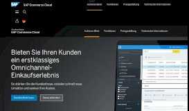 
							         E-Commerce-Plattformen und Omnichannel-Softwarelösungen | SAP								  
							    