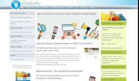 
							         E-Commerce Portal für den Online Handel								  
							    