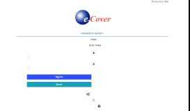 
							         e-Cover | Electronic Online Agency Portal								  
							    