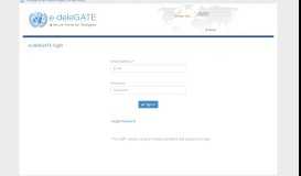 
							         e-deleGATE Portal								  
							    