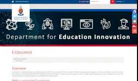 
							         E-Education - University of Pretoria								  
							    