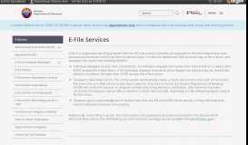 
							         E-File Services | Arizona Department of Revenue								  
							    