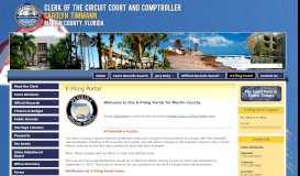
							         E-Filing Portal - Martin County Clerk of Court								  
							    