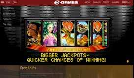 
							         e-Games Casino								  
							    
