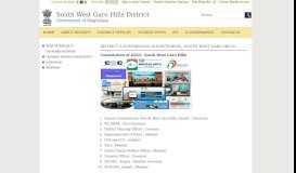
							         E-Governance - South West Garo Hills District								  
							    