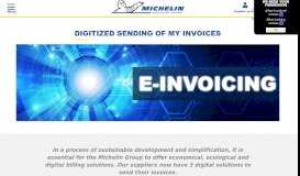 
							         E-Invoicing - Michelin - DGA								  
							    