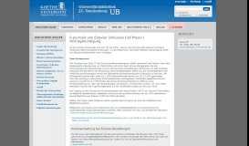 
							         E-Journals von Elsevier (inklusive Cell Press) / Vertragskündigung								  
							    