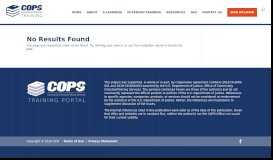 
							         e-Learn – COPS Training Portal								  
							    