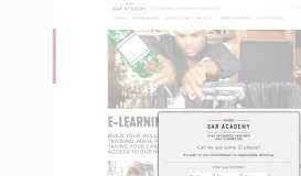 
							         E-learning - Diageo Bar Academy								  
							    