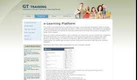 
							         e-Learning Platform - GT Training | Your e-Learning Portal								  
							    