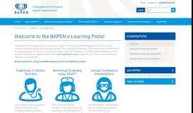 
							         e-Learning Portal - Bapen								  
							    