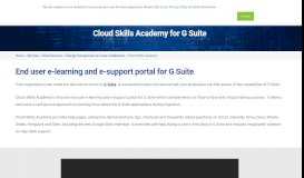 
							         E-learning portal for G Suite | Ancoris								  
							    