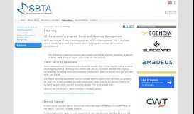 
							         E-learning | SBTA								  
							    