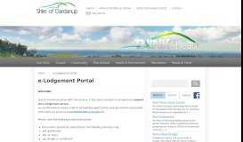 
							         e-Lodgement Portal | Shire of Dardanup								  
							    