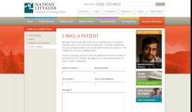 
							         E-mail a Patient | Nathan Littauer Hospital								  
							    