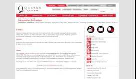 
							         E-Mail - Queens College, City University of New York								  
							    