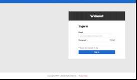 
							         E-mail - Sign In								  
							    