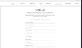 
							         E-mail Sign-up: Exclusive Coupons, Offers and Content | Dove								  
							    