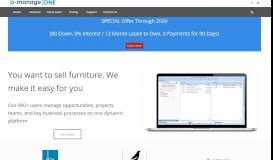
							         e-manage | ONE Contract Furniture Dealer Software | Manage ...								  
							    