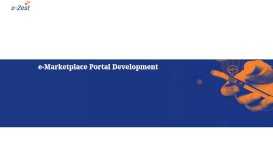 
							         e-Marketplace Portal Development - e-Zest								  
							    