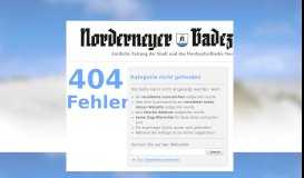 
							         E-Paper lesen (Portal für Abokunden) - Norderneyer Badezeitung								  
							    