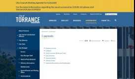 
							         E-payments | City of Torrance								  
							    