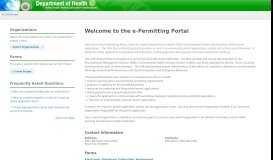 
							         e-Permitting Portal - Hawaii Environmental Health Portal - Hawaii.gov								  
							    