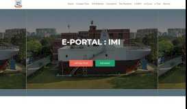 
							         e-Portal : IMI – International Maritime Institute								  
							    